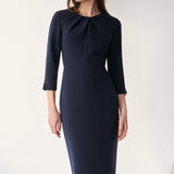 Carlton Navy Dress
