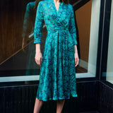 Chatham Turquoise Print Dress