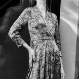 Chatham Turquoise Print Dress