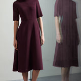 Devonshire Aubergine Dress