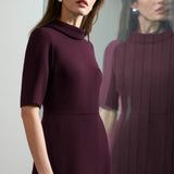 Devonshire Aubergine Dress