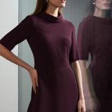 Devonshire Aubergine Dress