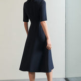 Devonshire Navy Dress