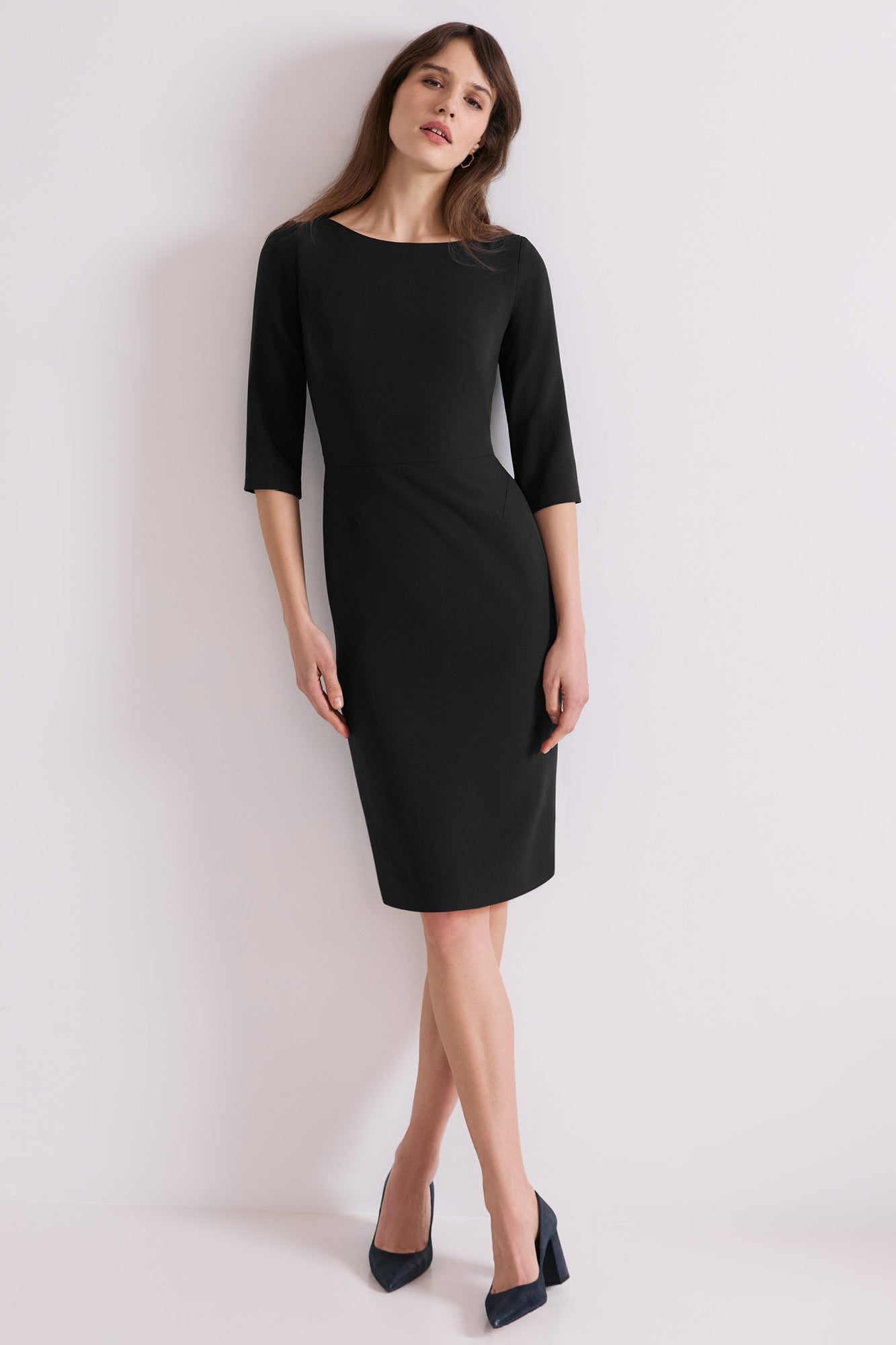 Hamilton Black Performance Tailoring Dress