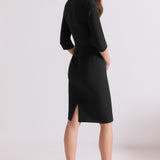 Hamilton Black Performance Tailoring Dress