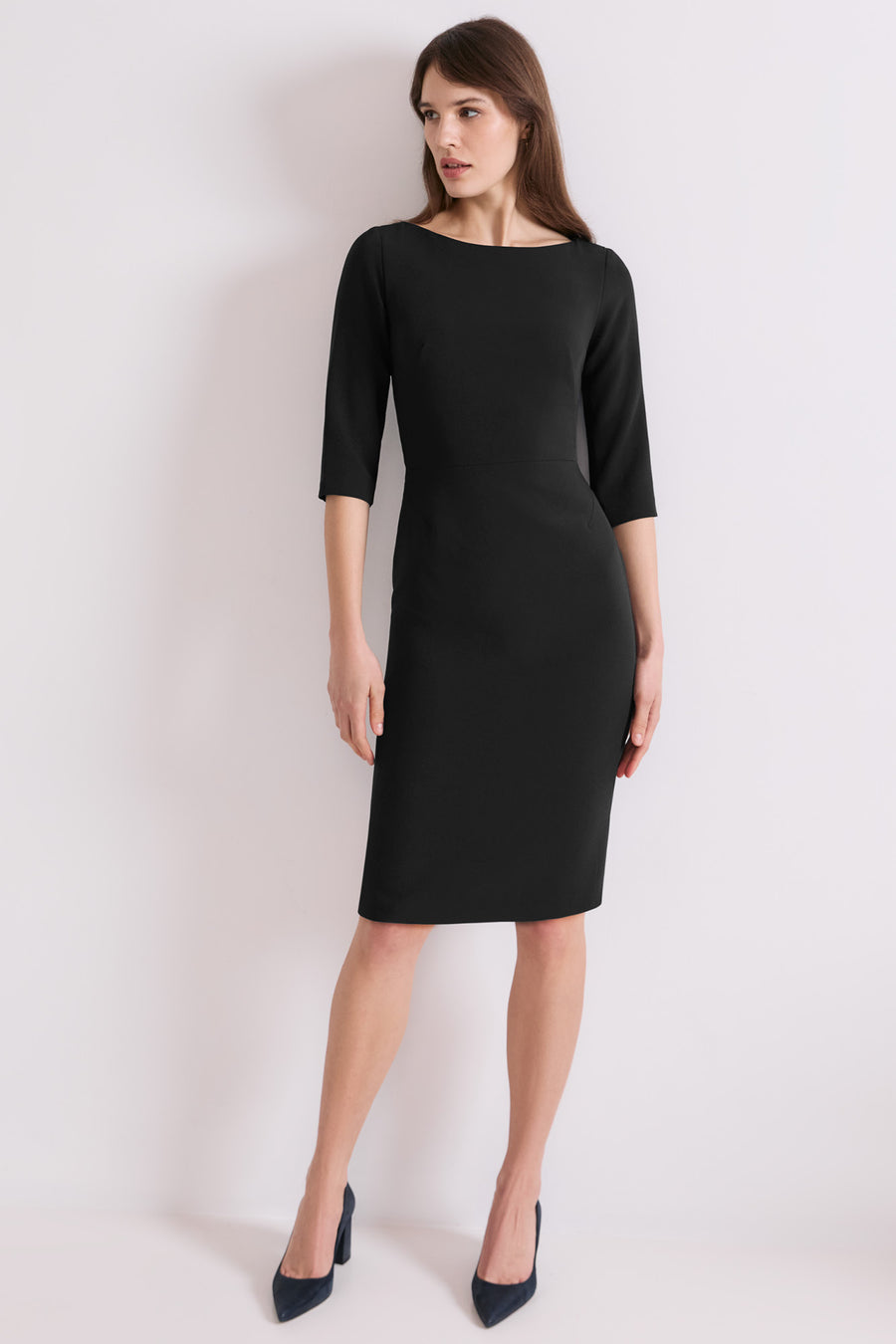 Hamilton Black Performance Tailoring Dress