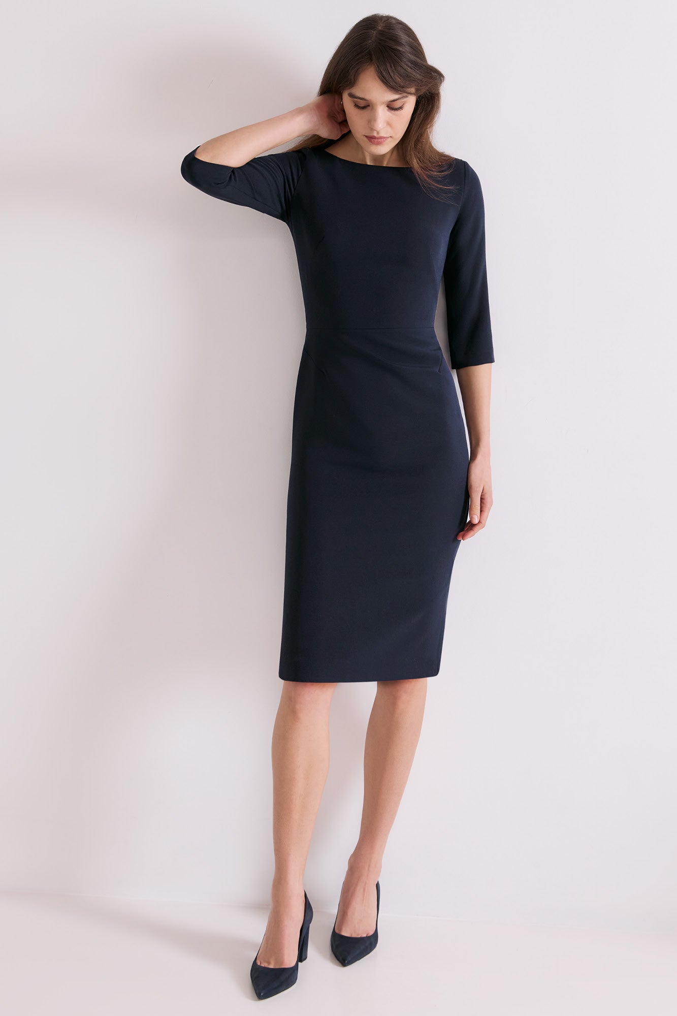 Hamilton Navy Performance Tailoring Dress