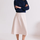 Loxley 100% Merino Wool Navy Jumper