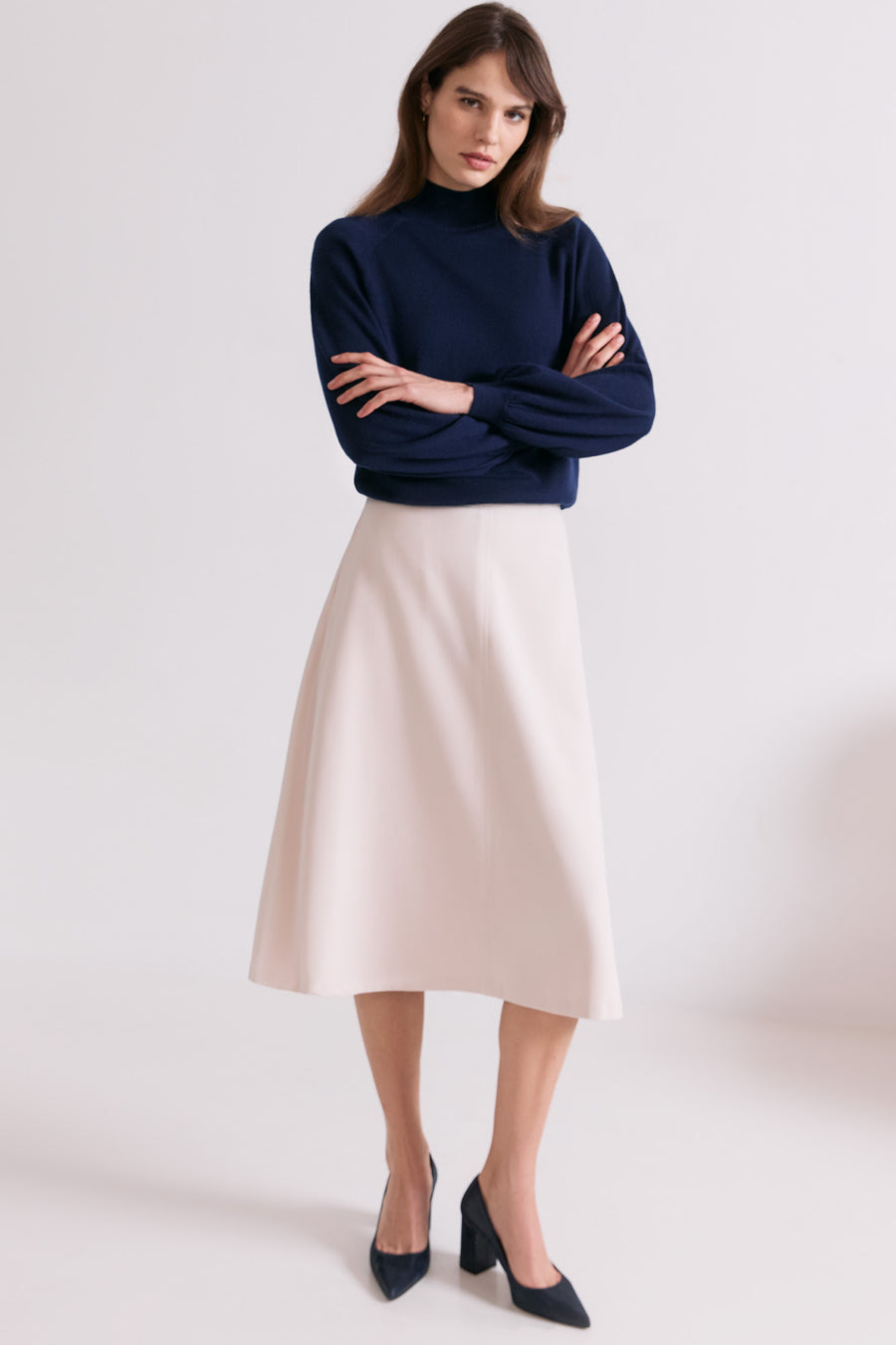 Felsham Ecru Skirt