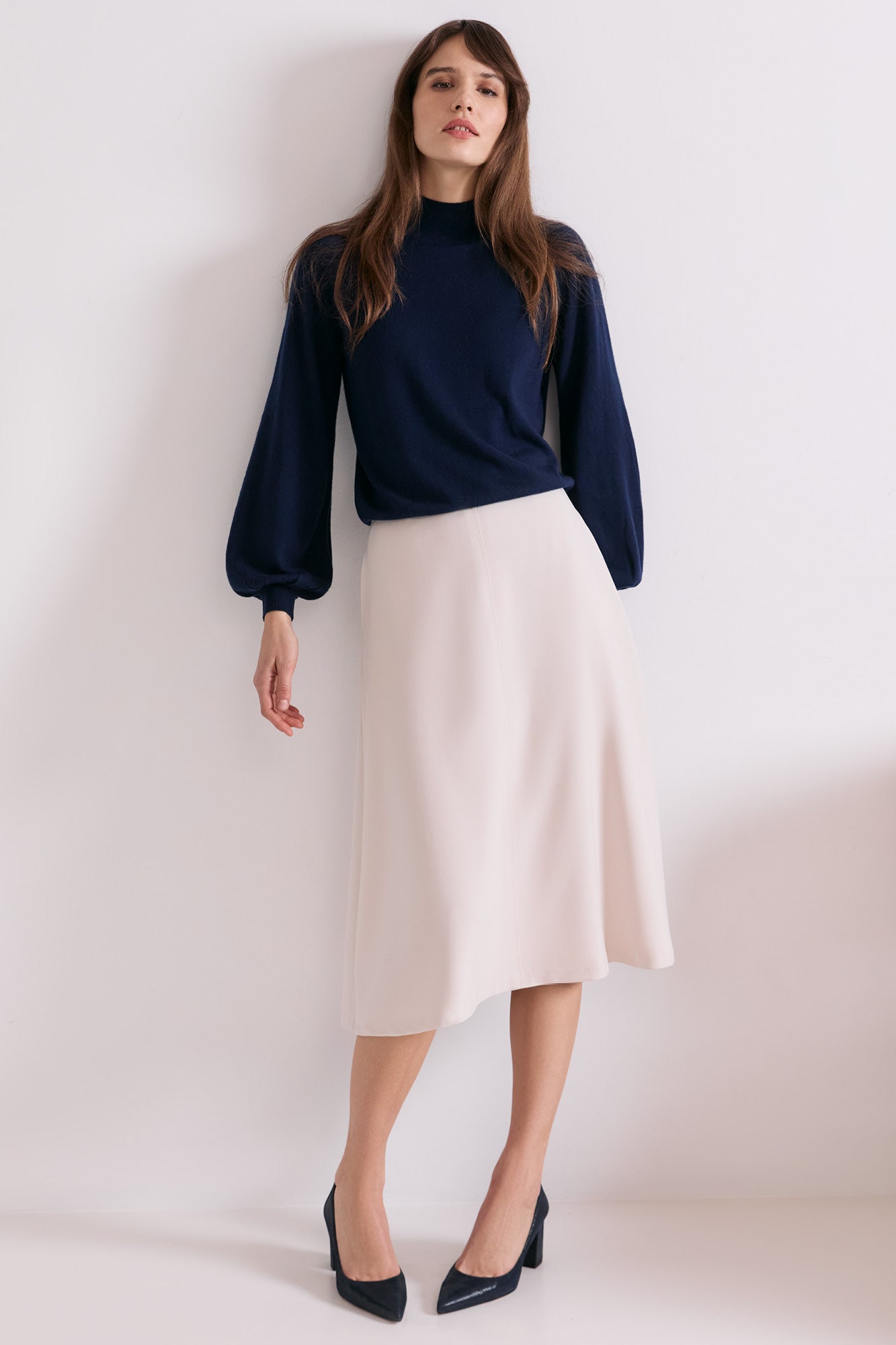 Felsham Ecru Skirt