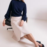 Loxley 100% Merino Wool Navy Jumper
