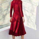 Manhattan Red Jersey Dress