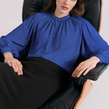 Salzburg Cobalt Blouse