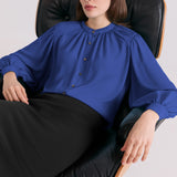 Salzburg Cobalt Blouse