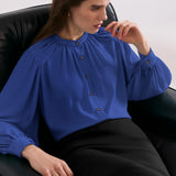 Salzburg Cobalt Blouse