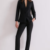Clarence Black Performance Tailoring Trousers