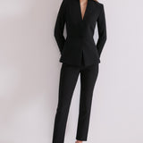 Clarence Black Performance Tailoring Trousers