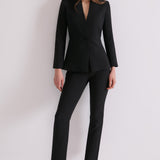Clarence Black Performance Tailoring Trousers