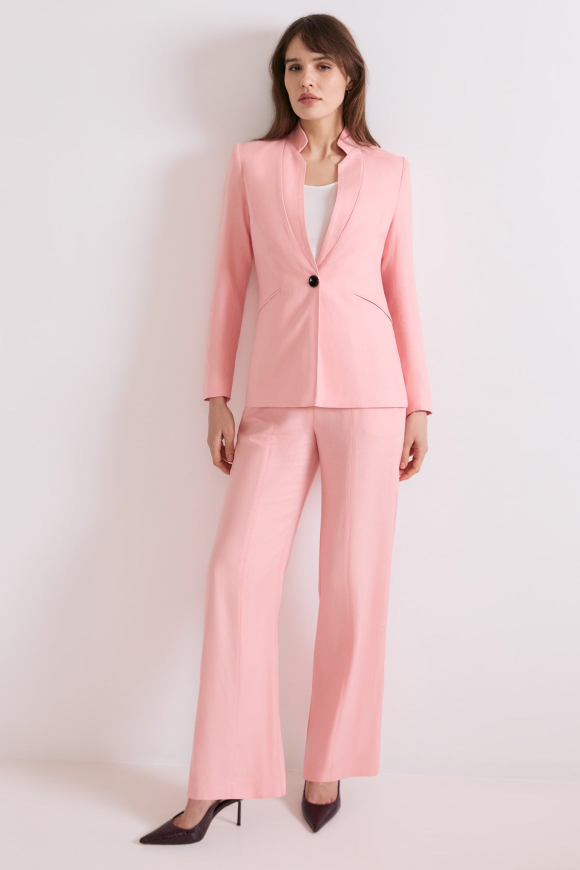 Wilson Pink Linen Blend Jacket