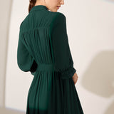 Casablanca Green Dress