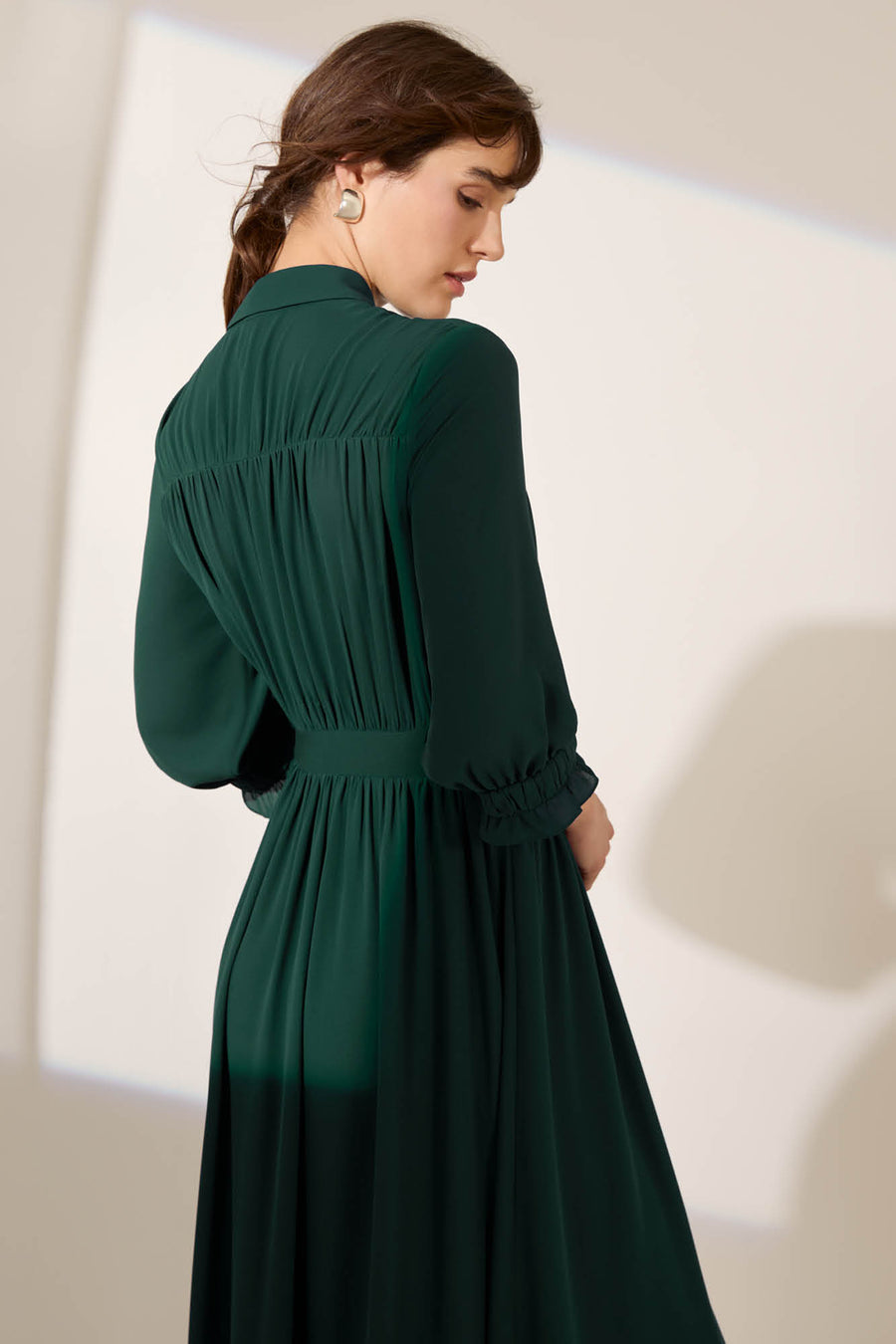Casablanca Green Dress