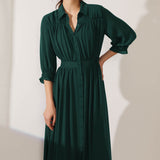 Casablanca Green Dress