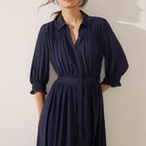 Casablanca Navy Dress