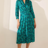Chatham Turquoise Print Dress