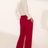 Alton Red Trouser