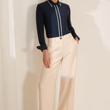 Alton Cream Twill Trouser