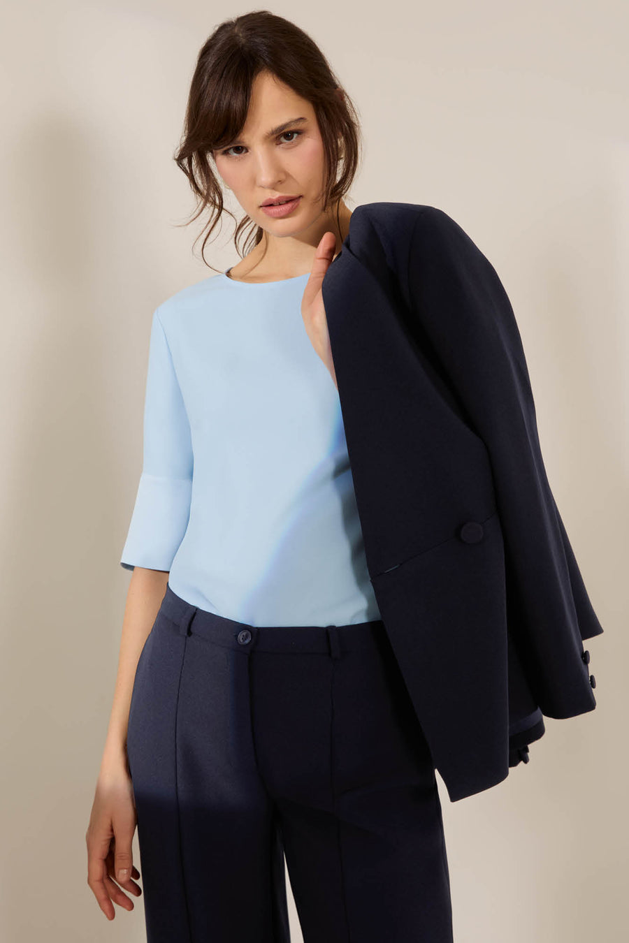 Keswick Pale Blue Top