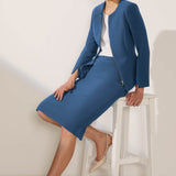 Scarlett Turner Blue Skirt