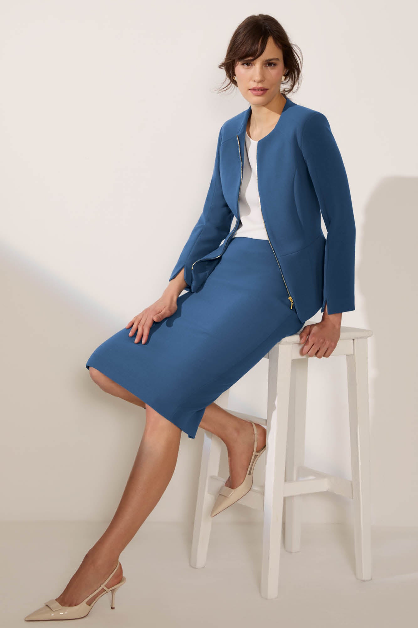 Scarlett Turner Blue Skirt