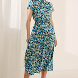 La Rochelle Ginkgo Print Dress