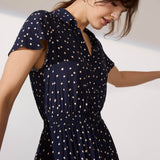 La Rochelle Spot Print Dress