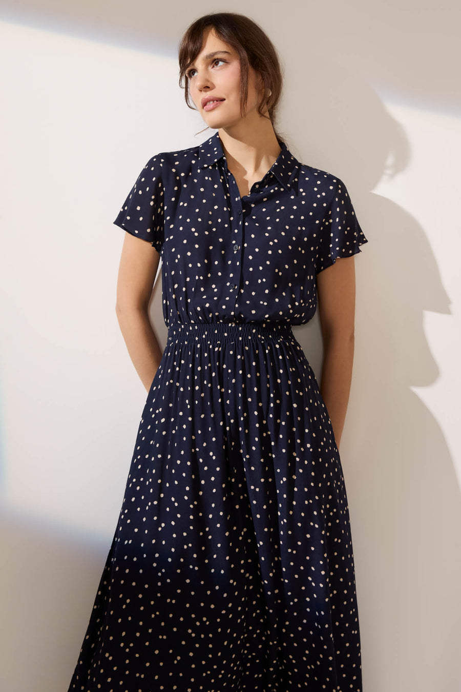 La Rochelle Spot Print Dress