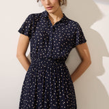 La Rochelle Spot Print Dress