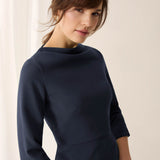 Lambrook Navy Performance Tailoring Dress