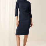 Lambrook Navy Performance Tailoring Dress