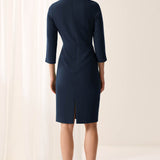 Lambrook Navy Performance Tailoring Dress
