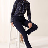 Davos Navy Performance Tailoring Trousers