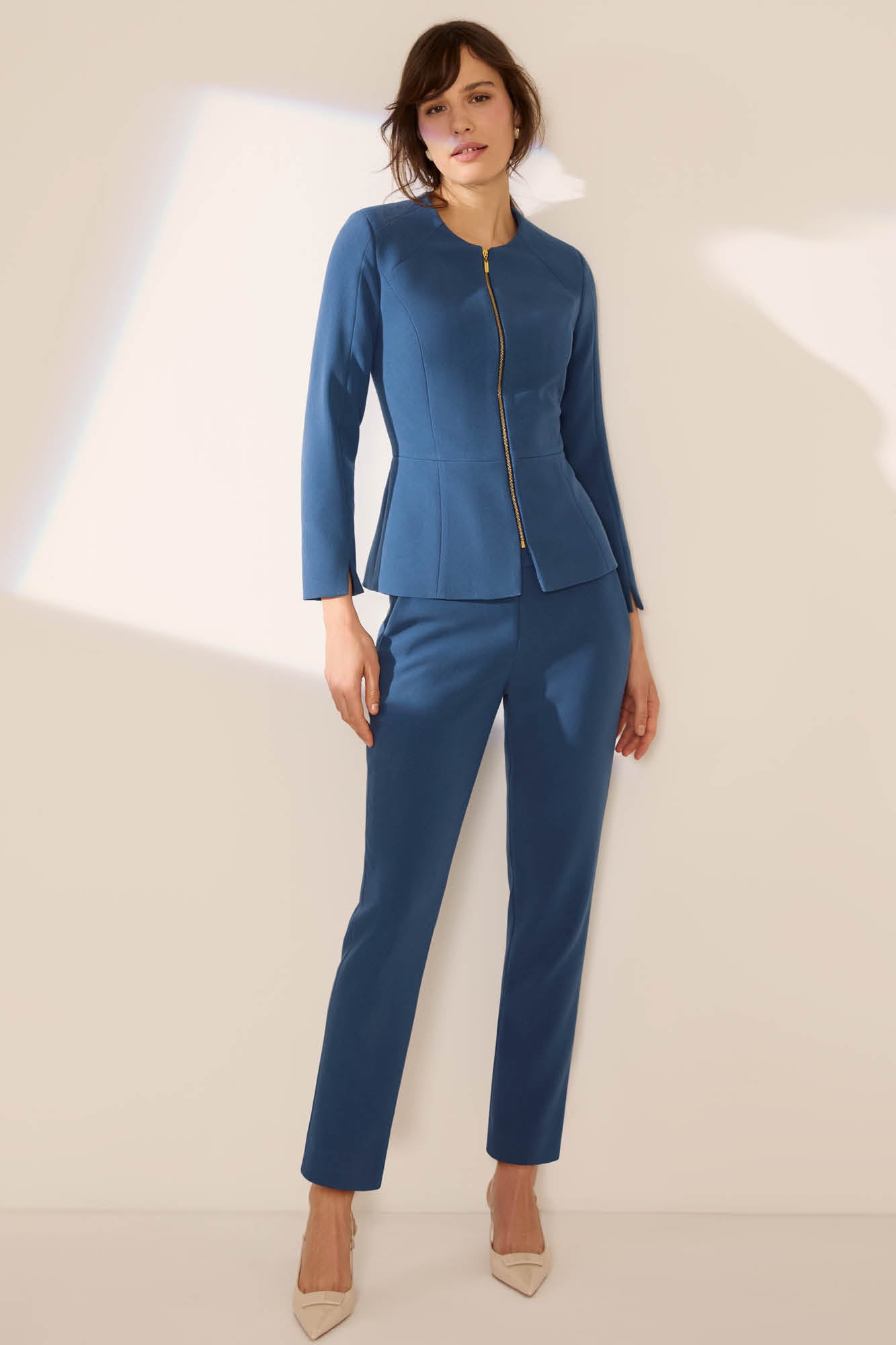 Davos Turner Blue Trousers