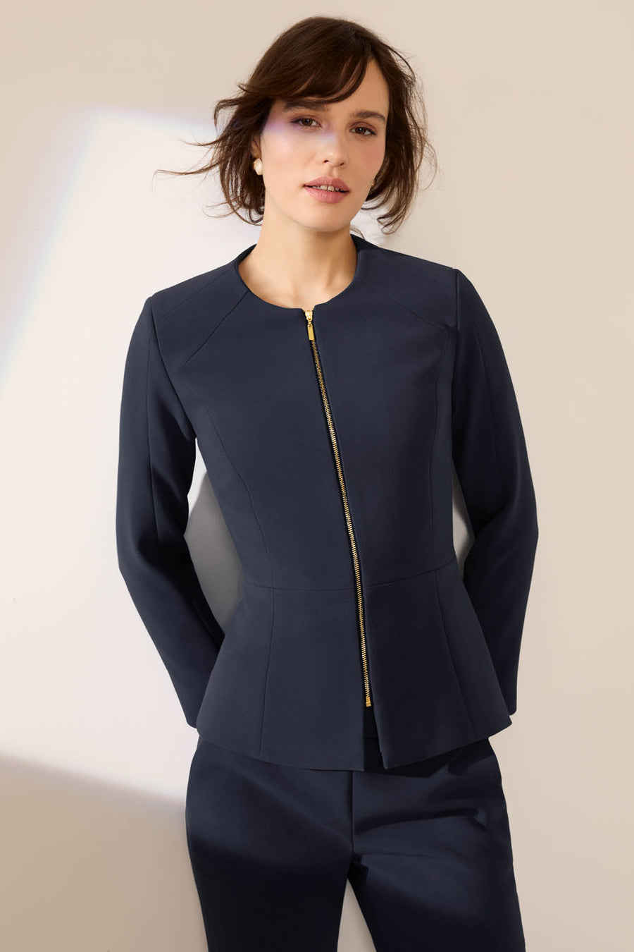 Sussex Navy Performance Tailoring Jacket