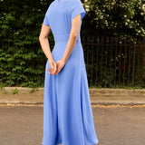 Flora Cornflower Blue Dress