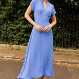 Flora Cornflower Blue Dress