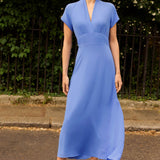 Flora Cornflower Blue Dress