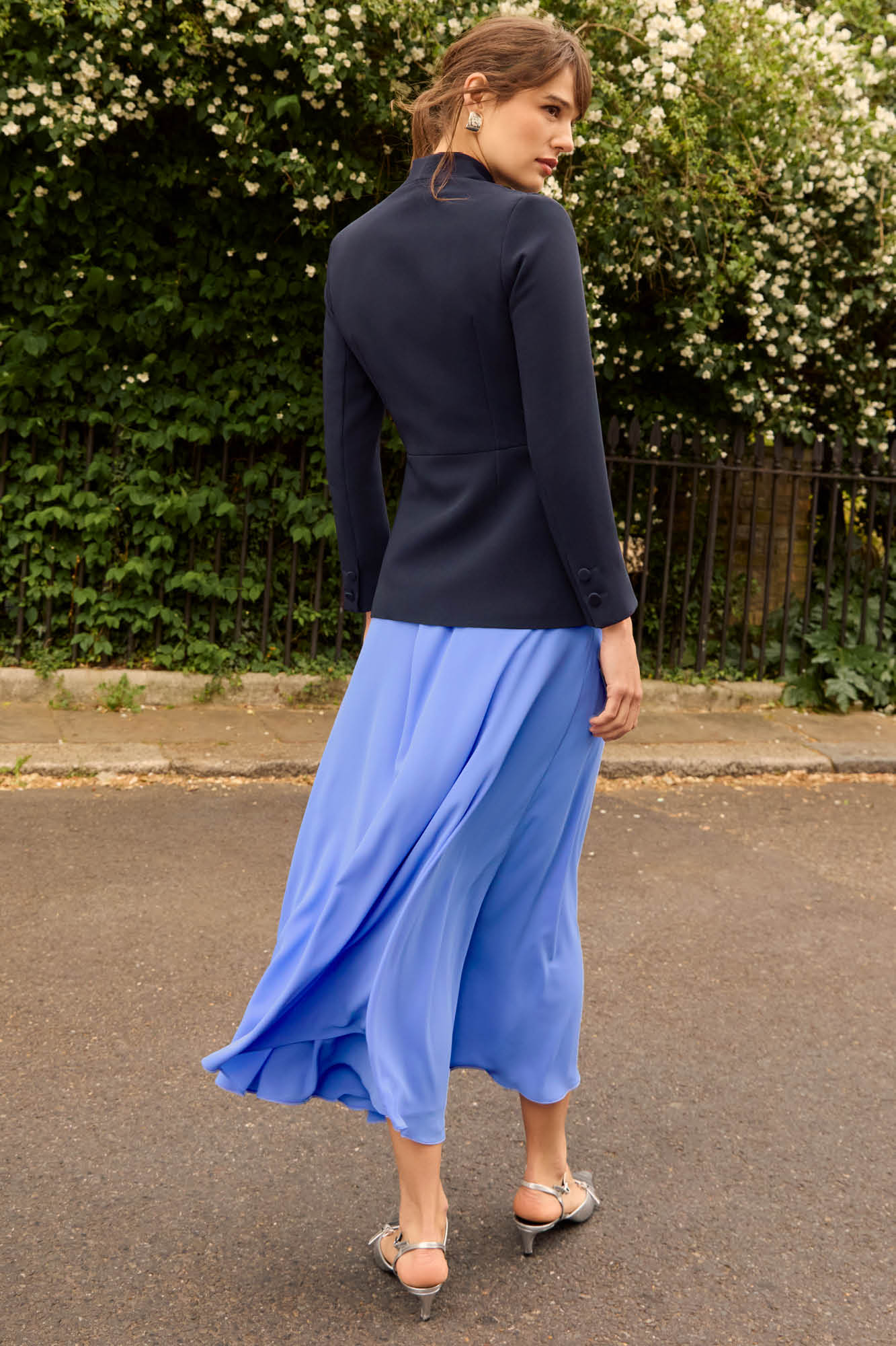 Flora Cornflower Blue Dress