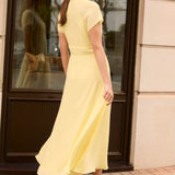 Flora Buttermilk Dress