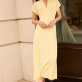 Flora Buttermilk Dress