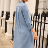 Oxberry Sandwash Blue Dress